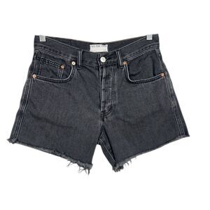 Free People We The Free Ivy Mid-Rise Shorts Button Fly Cutoff Size 26